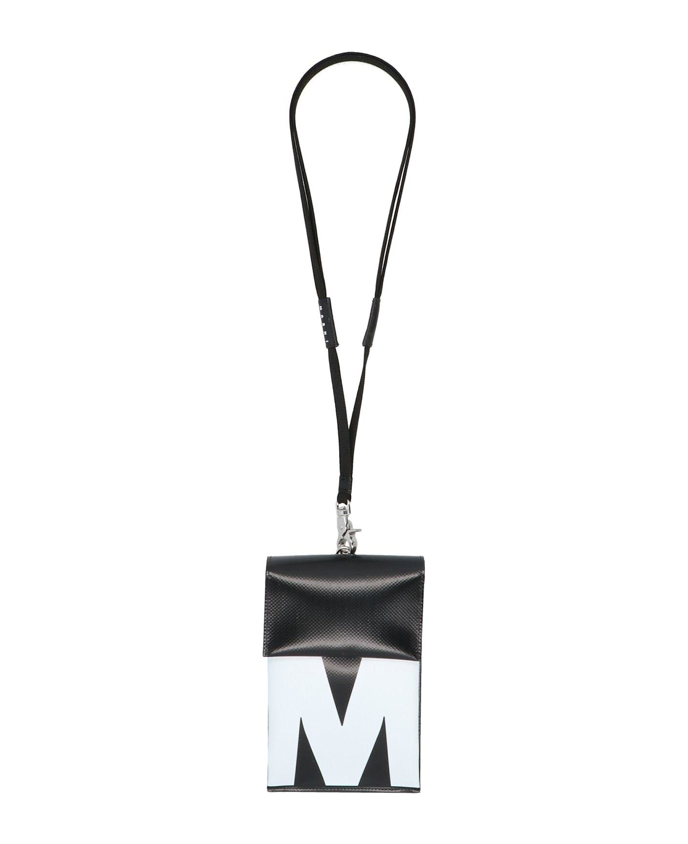 Logo Printed Foldover Top Cardholder - 3