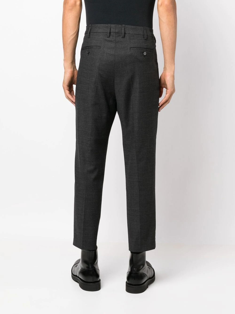 cropped tailored trousers - 4