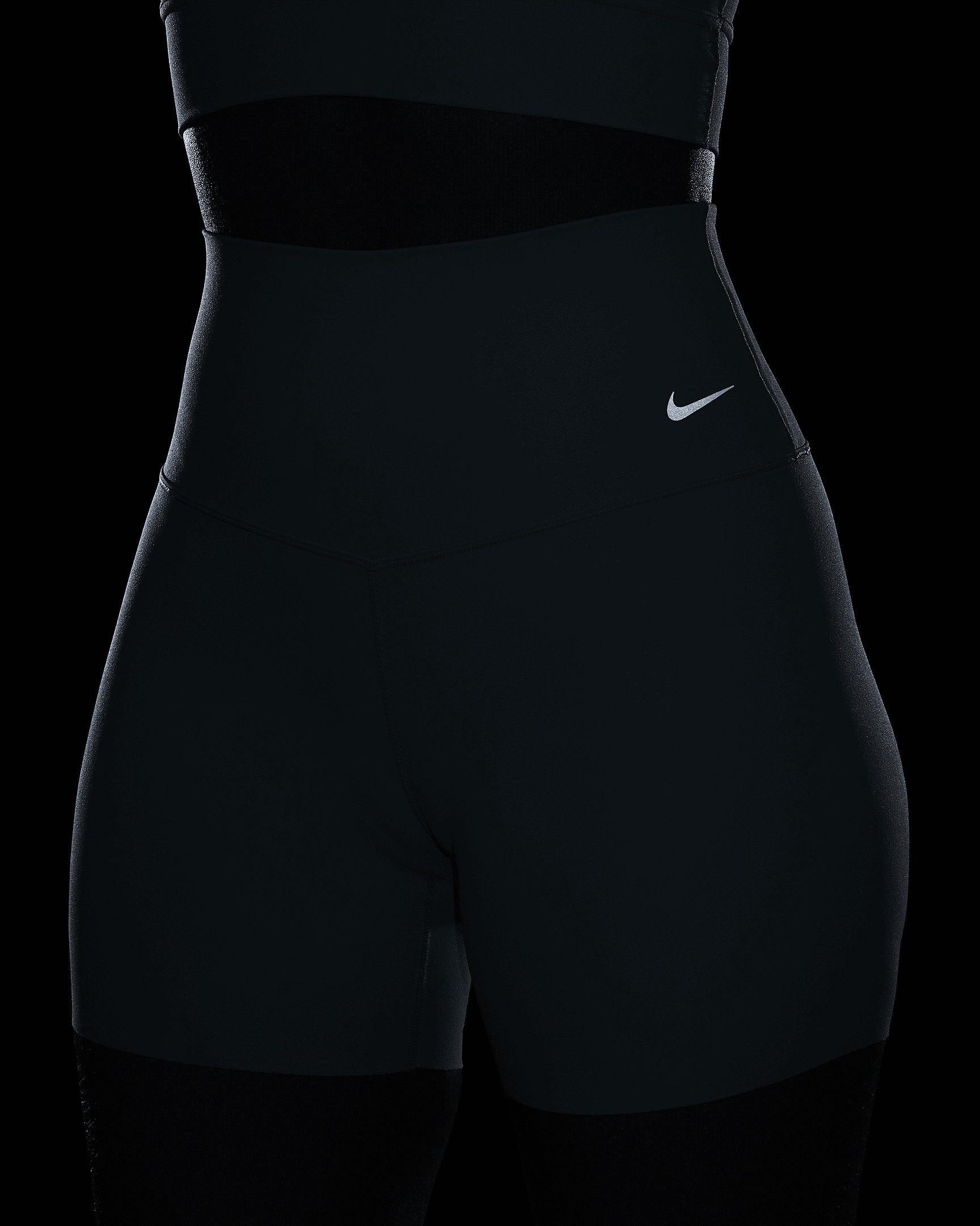 Nike Zenvy Women's Gentle-Support High-Waisted 5" Biker Shorts - 8
