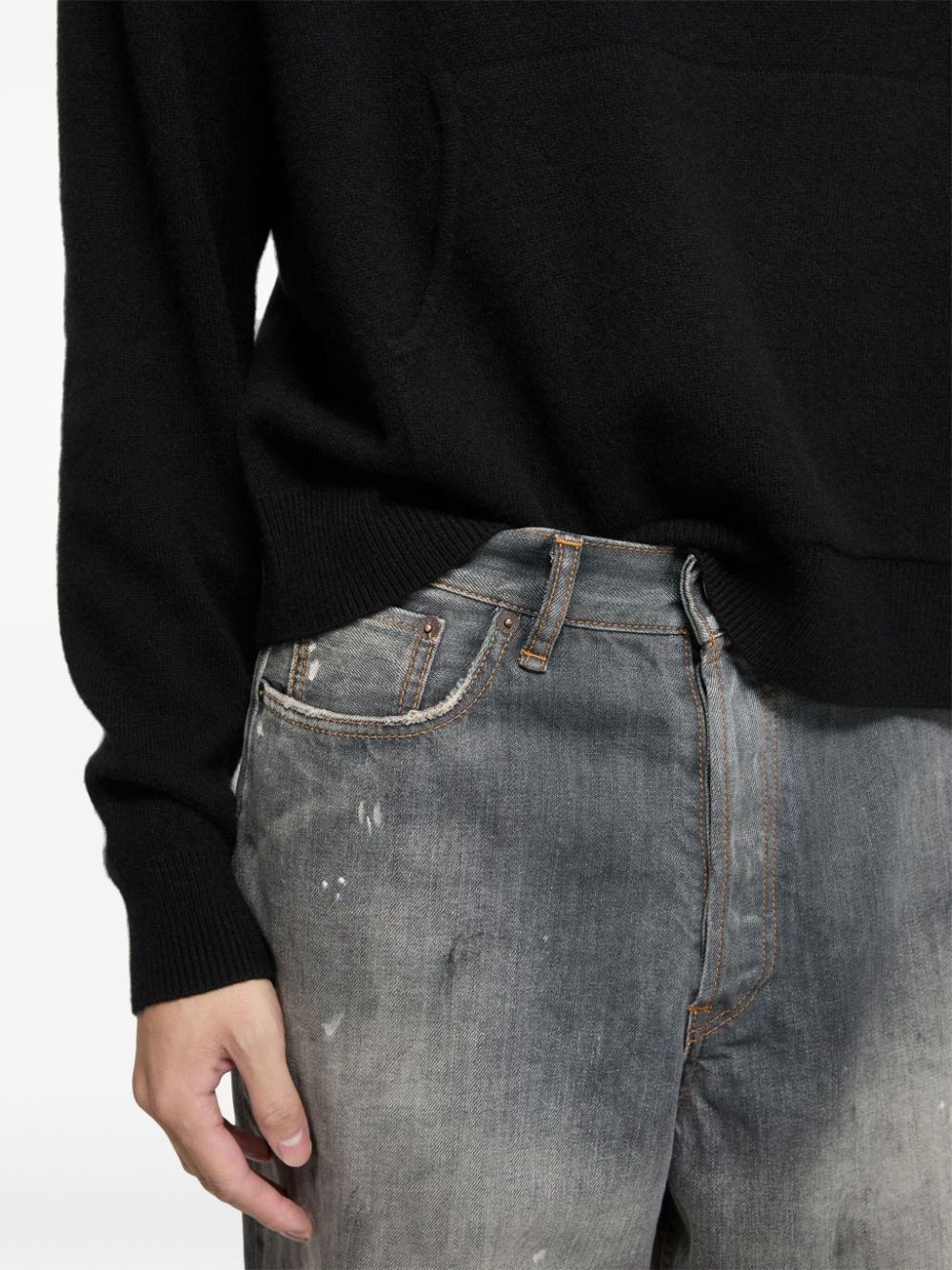 appliqué hoodie - 5