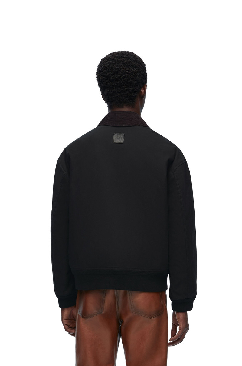 Bomber jacket in cotton 4