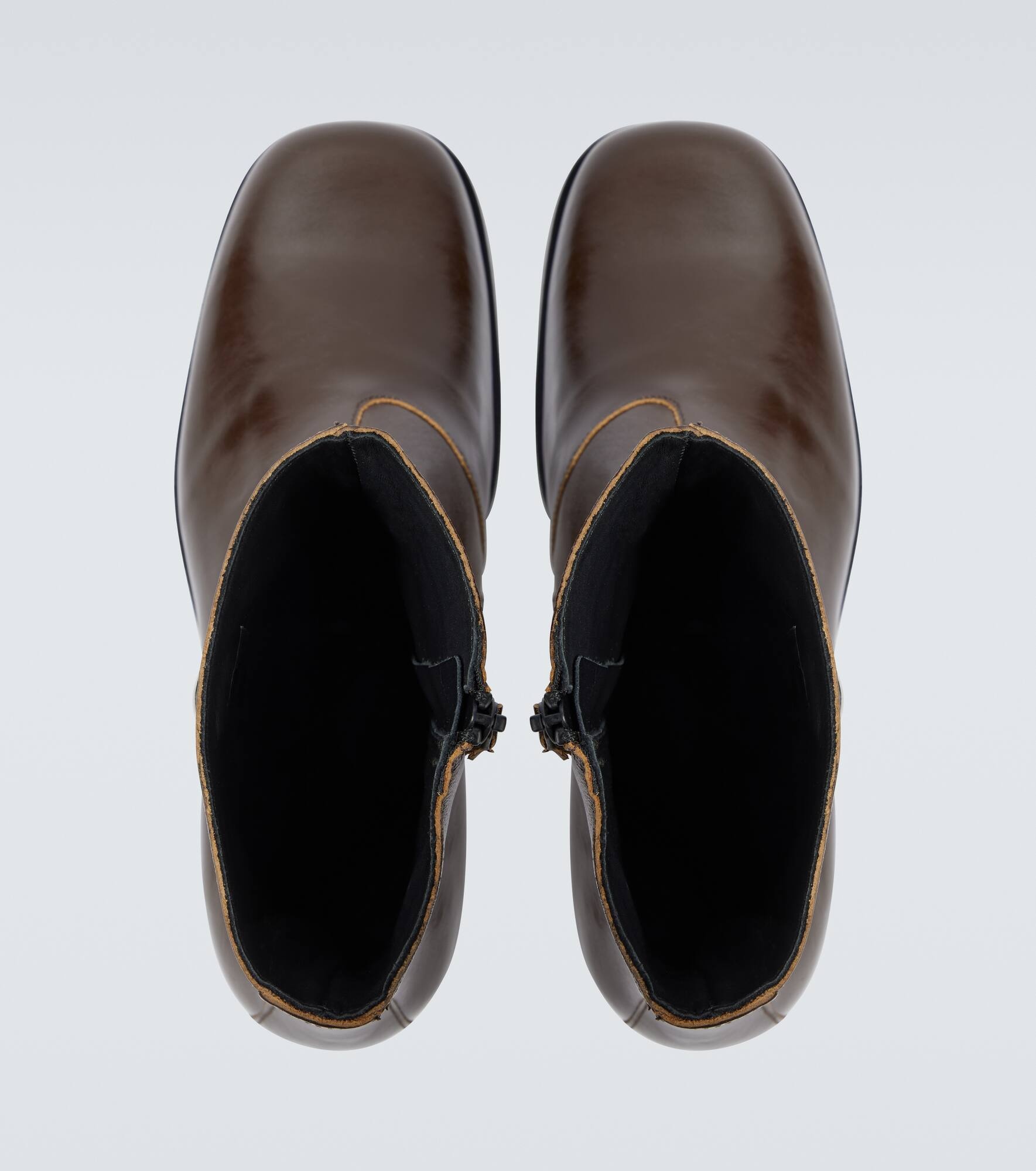 Camion leather ankle boots - 4