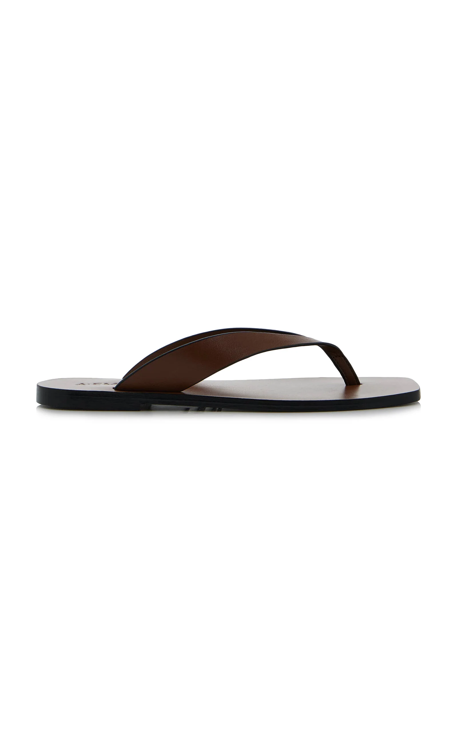 Kinto Leather Sandals brown - 1