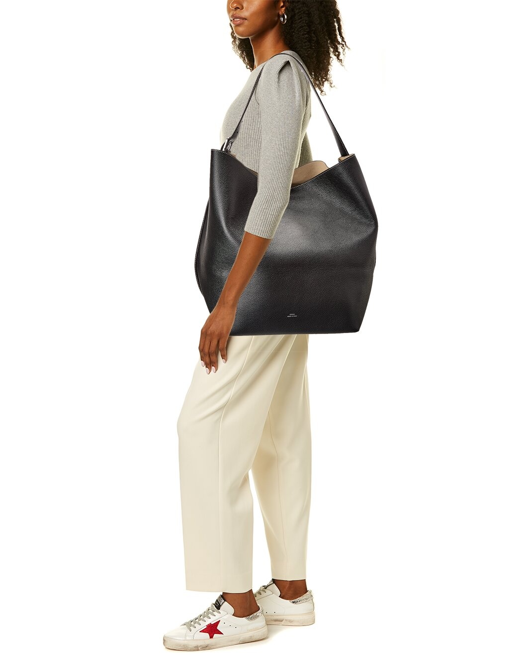 TOTEME Belted Leather Tote - 4