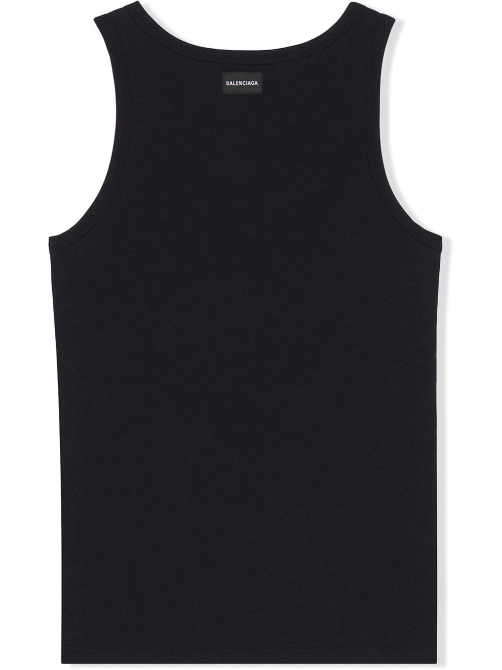 sleeveless jersey tank top - 2