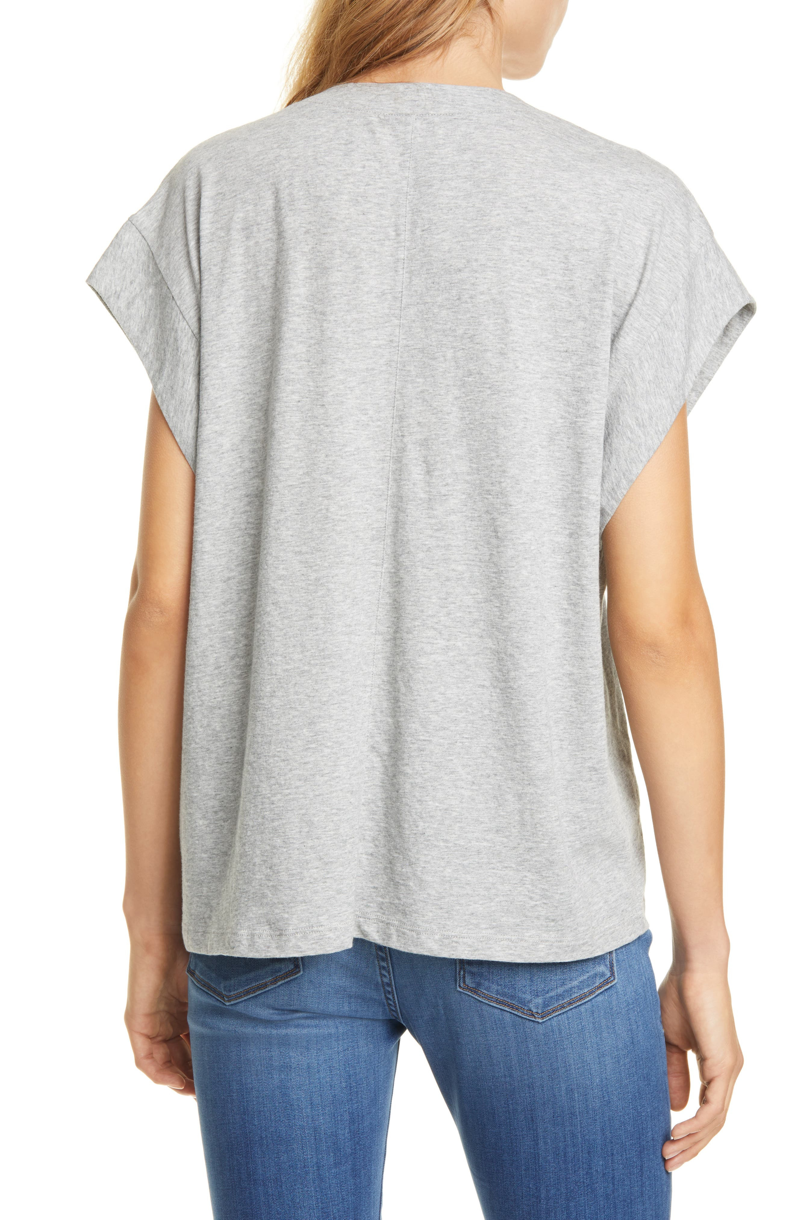 Le Mid Rise V-Neck T-Shirt - 2