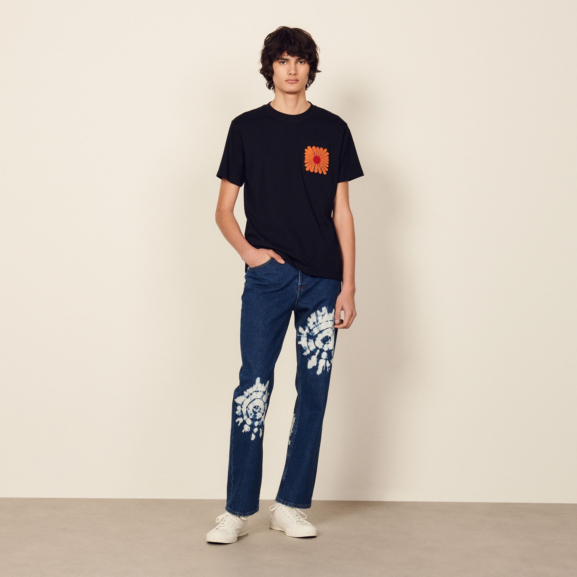 Organic cotton T-shirt with patch - 6