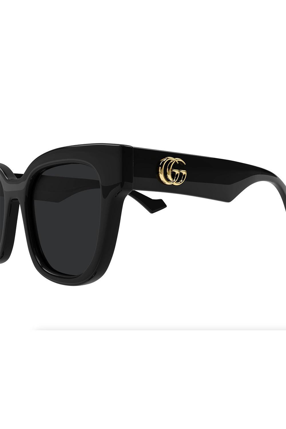 Round Logo Sunglasses - Black Grey - 3