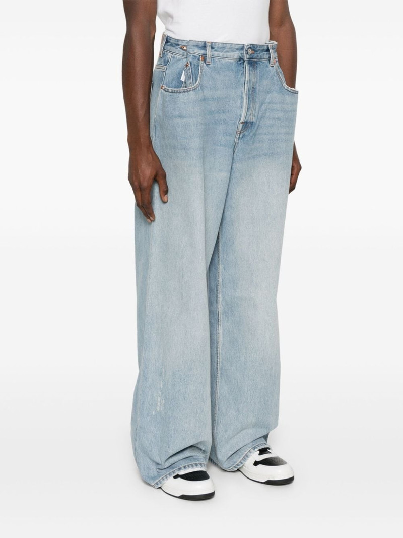 adjustable-waist straight-leg jeans 3