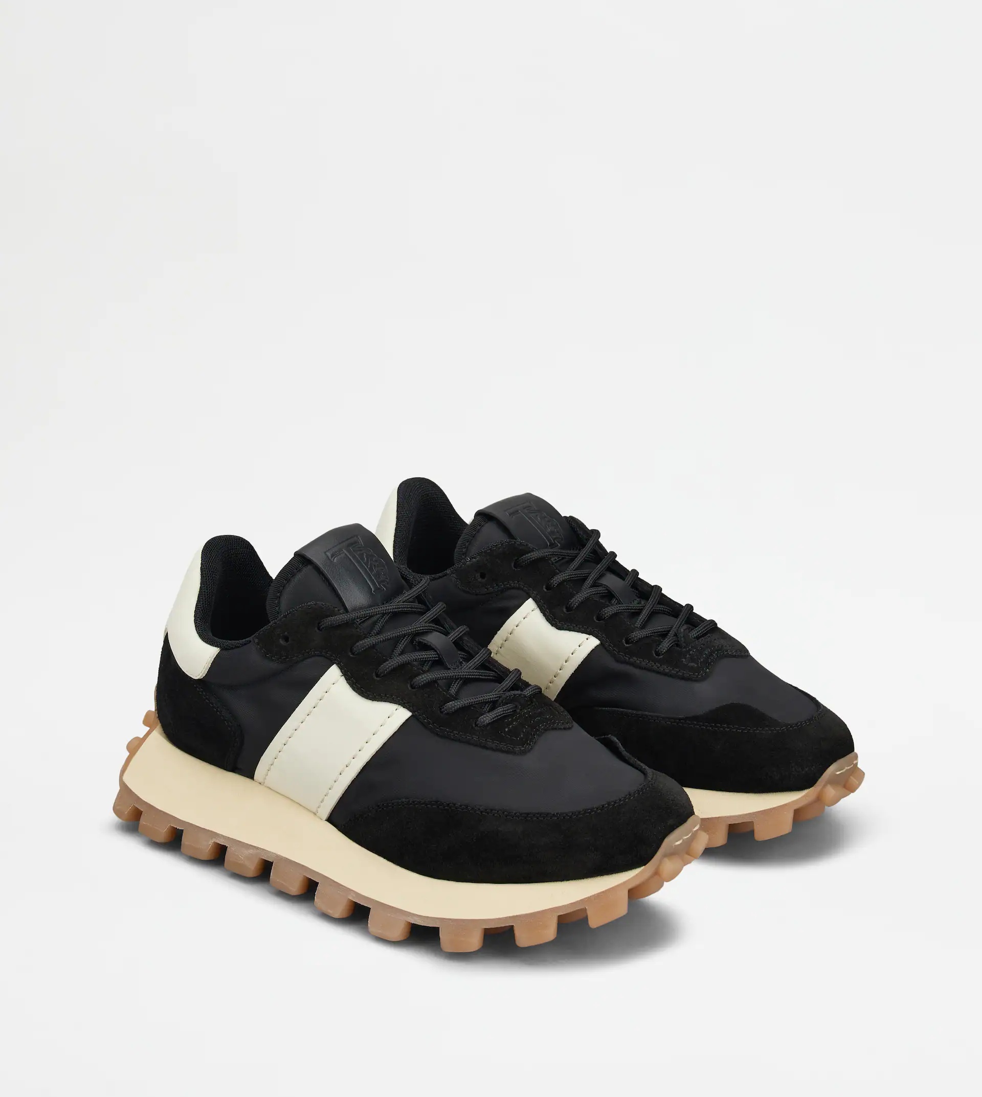 SNEAKERS TOD'S 1T IN SUEDE AND FABRIC - 4