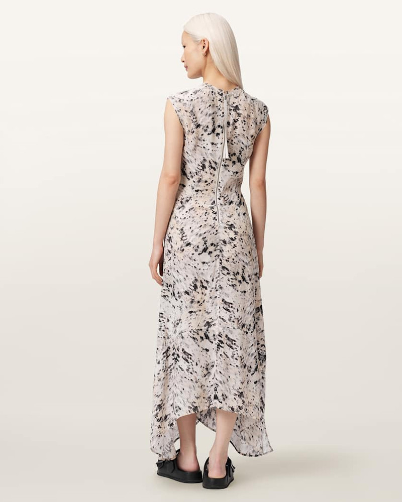 NOOR ASYMMETRIC SLEEVELESS MAXI DRESS 6