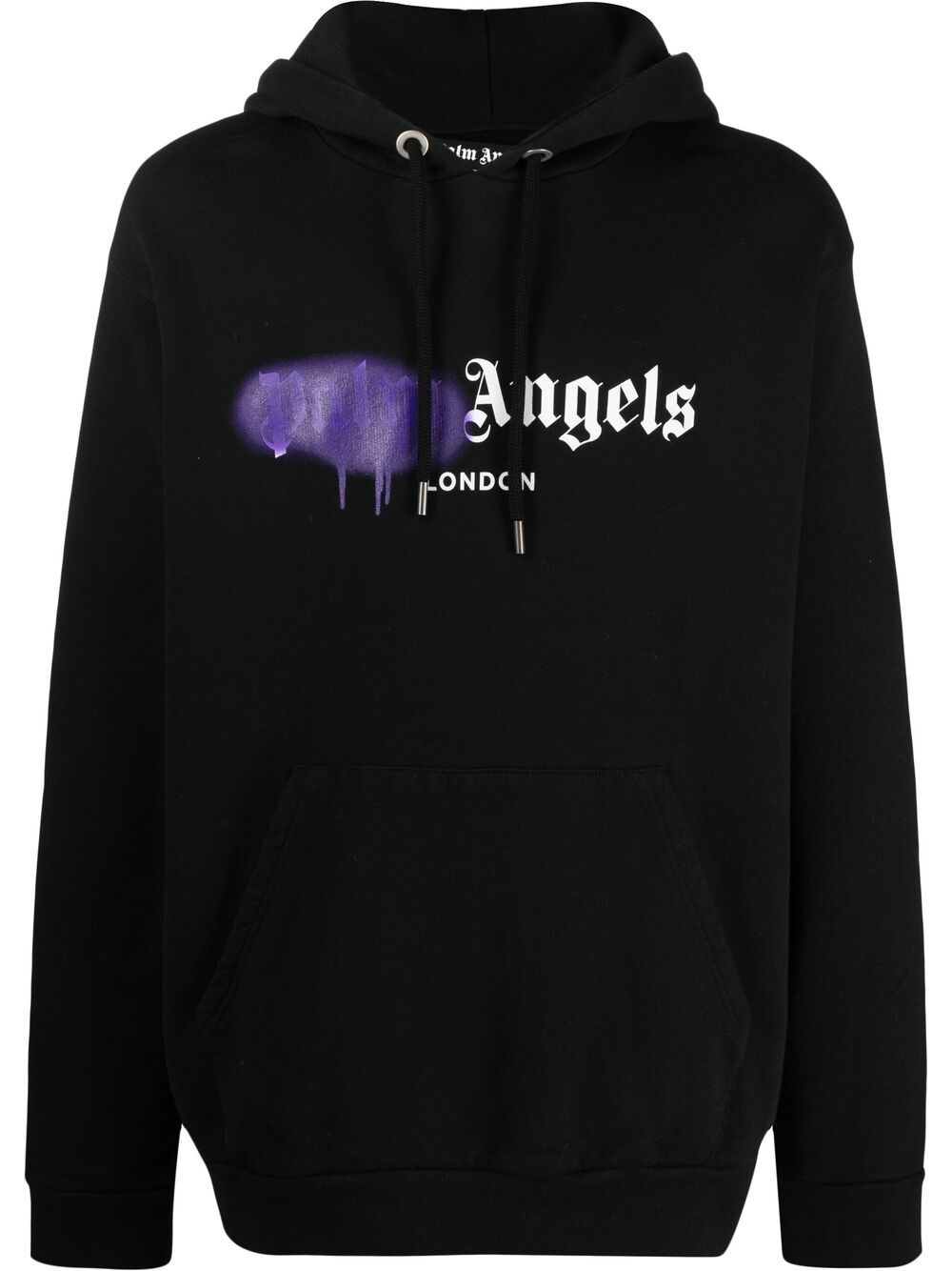 logo-print hoodie - 1