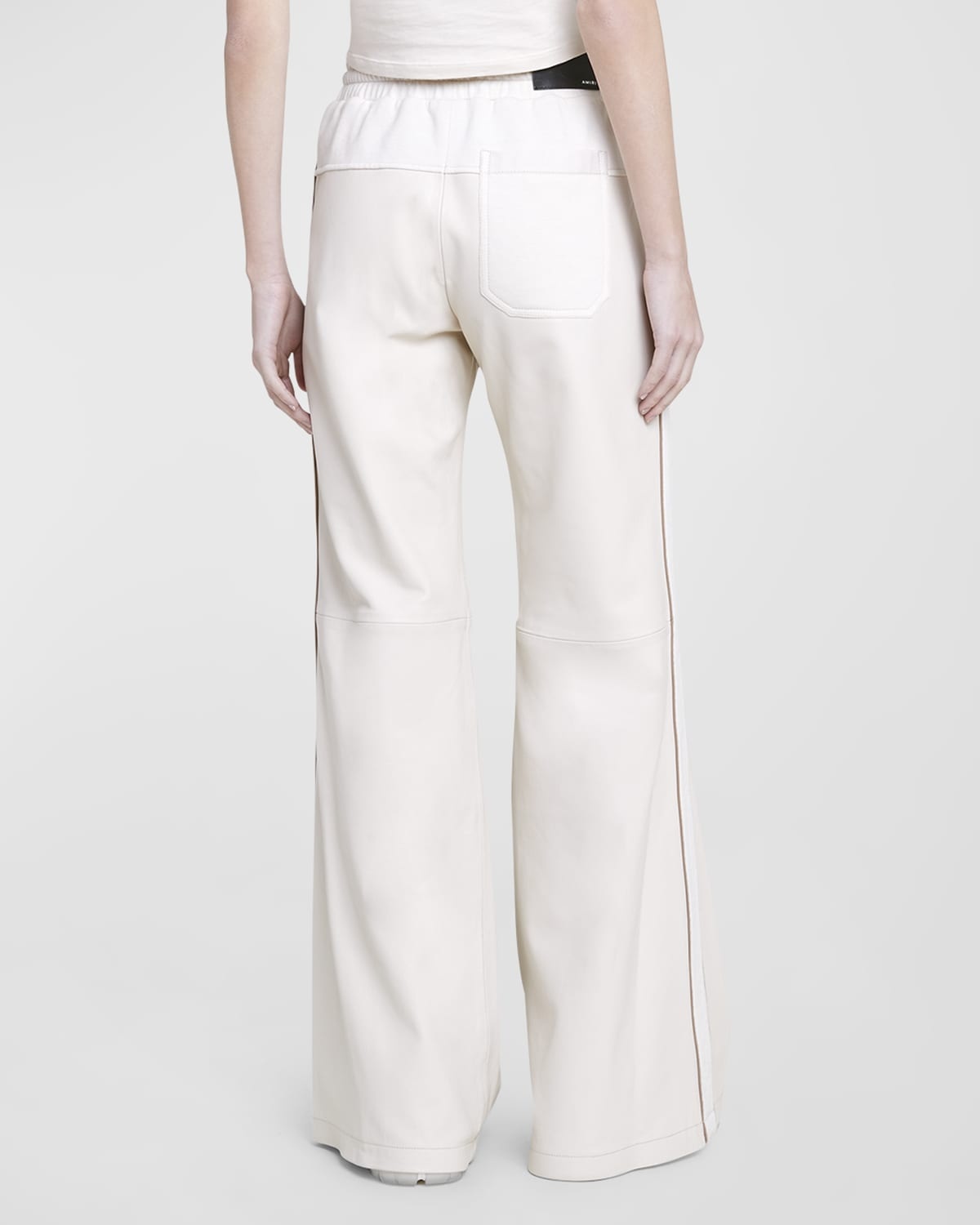 Amiri Stack Wide-Leg Hybrid Track Pants - 5