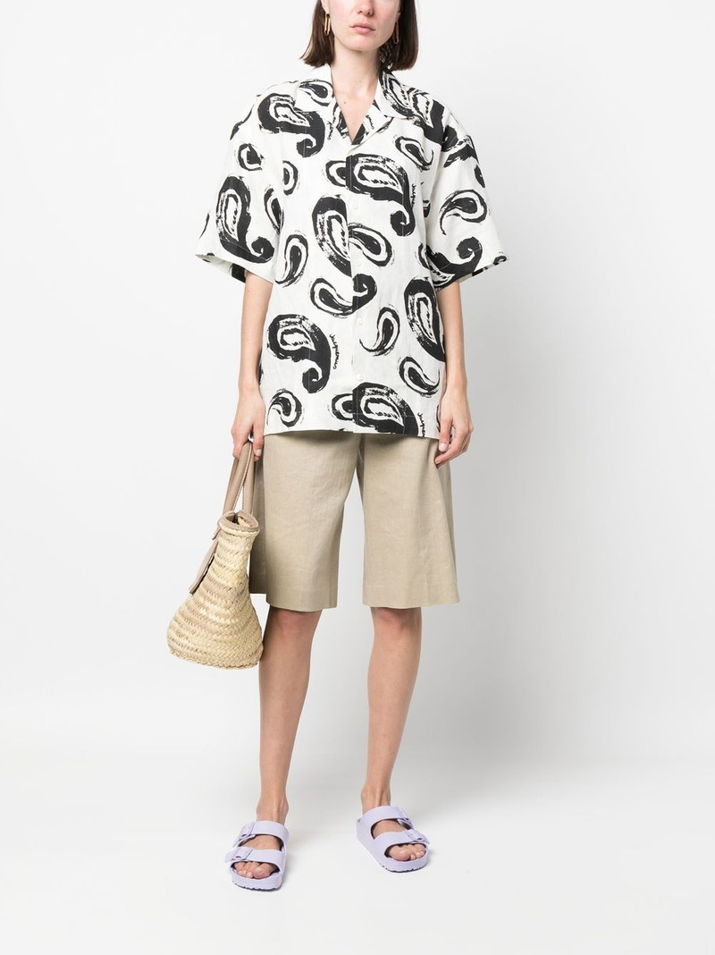 La Chemise Jean paisley-print 셔츠 3