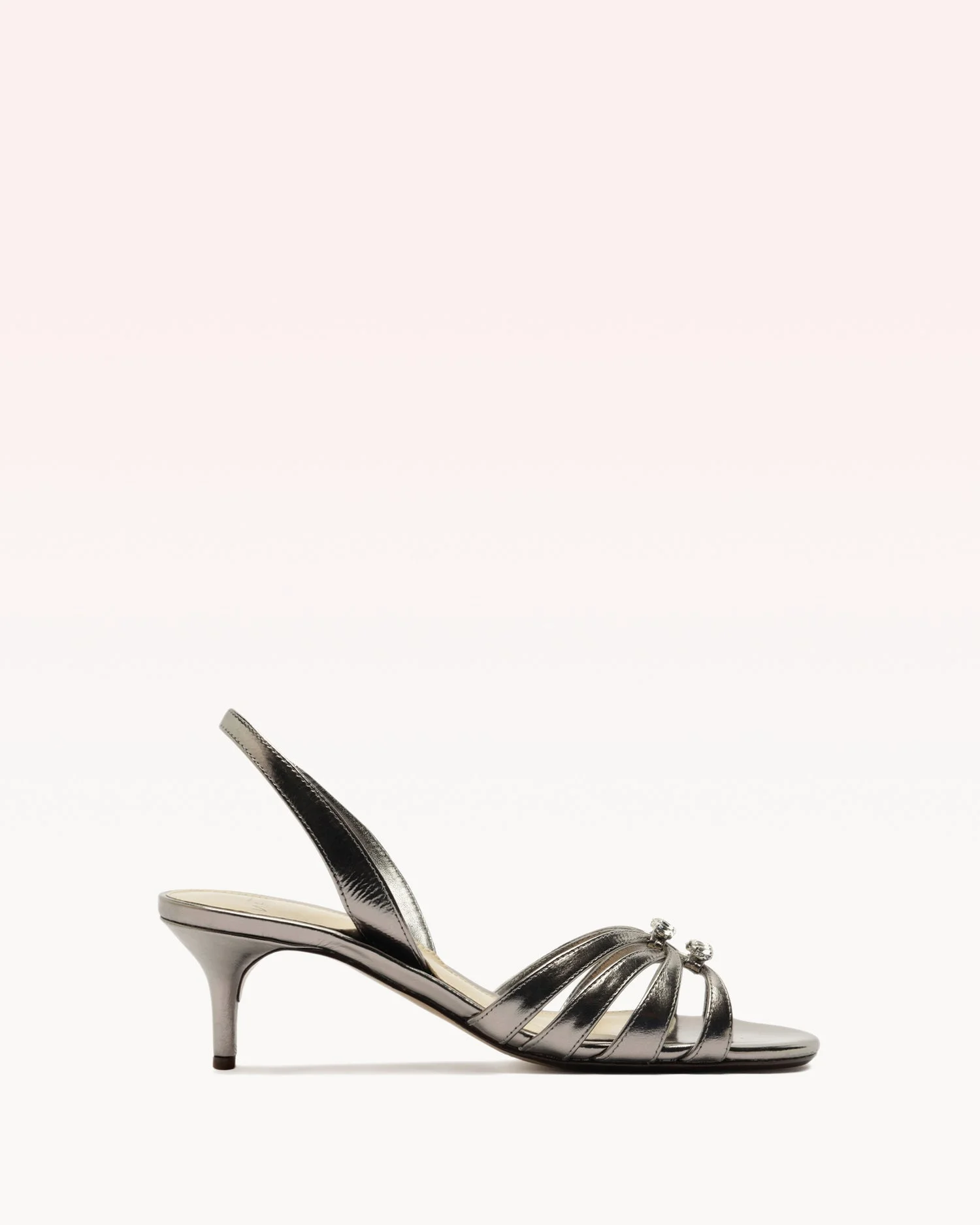 NOELLE KITTEN SANDAL GRAPHITE - 1