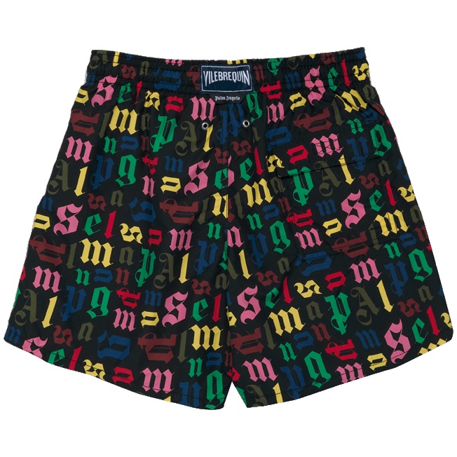 Men Swim Trunks Palm Angels Monogram- Vilebrequin x Palm Angels - 2