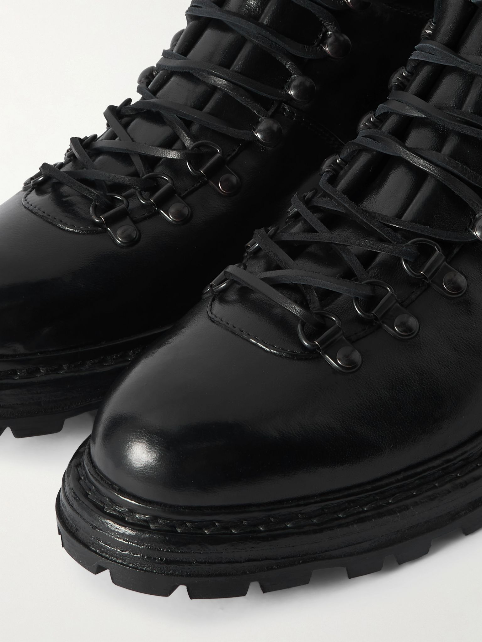 Artik 004 Leather Boots Black - 5