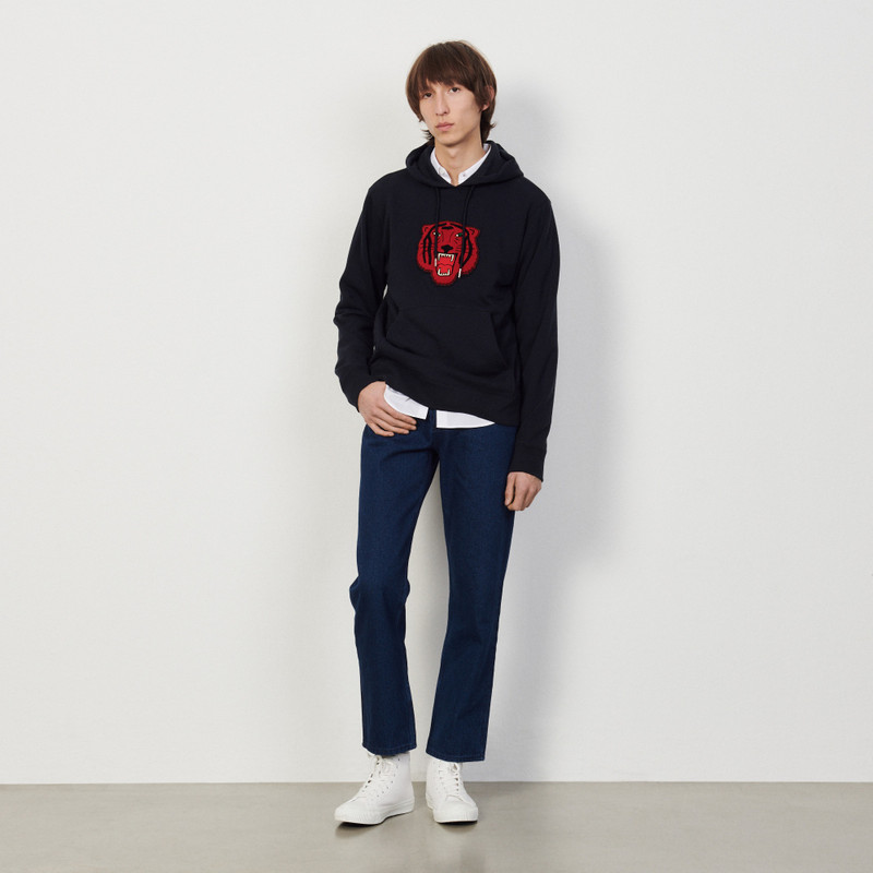 Sandro Hoodie with patch outlook
