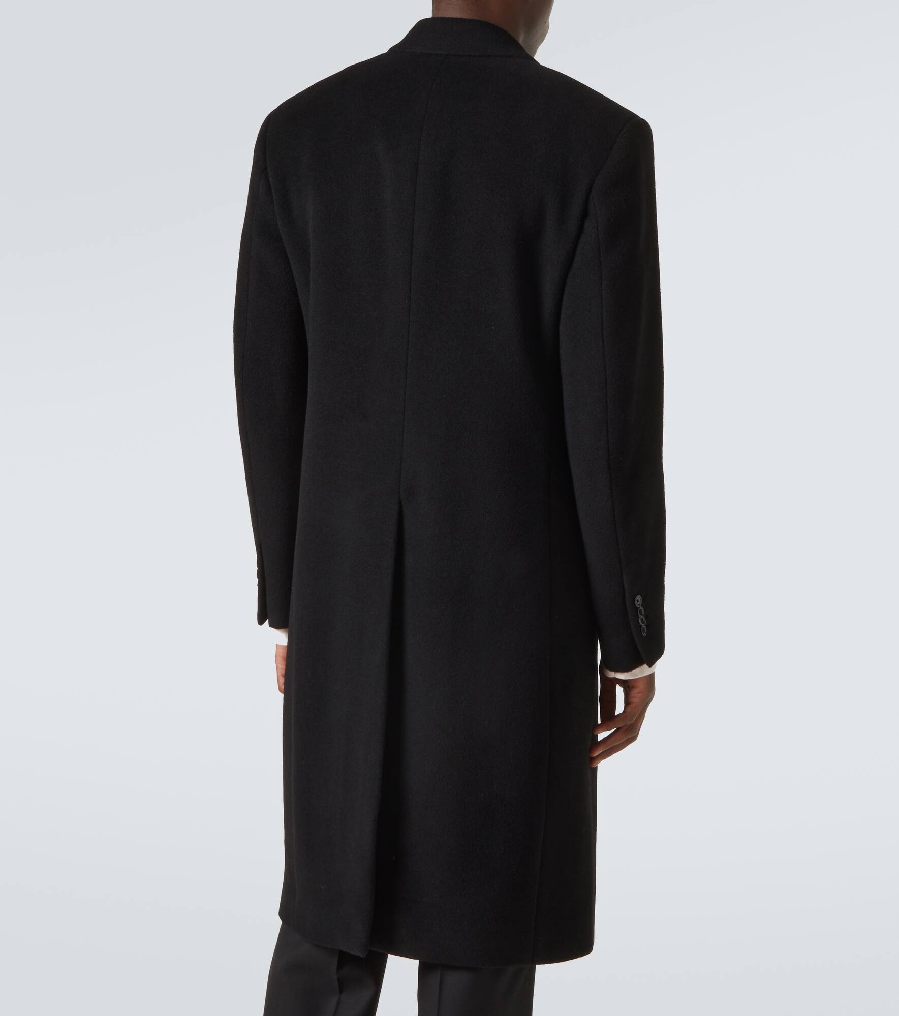 Virgin wool overcoat - 4
