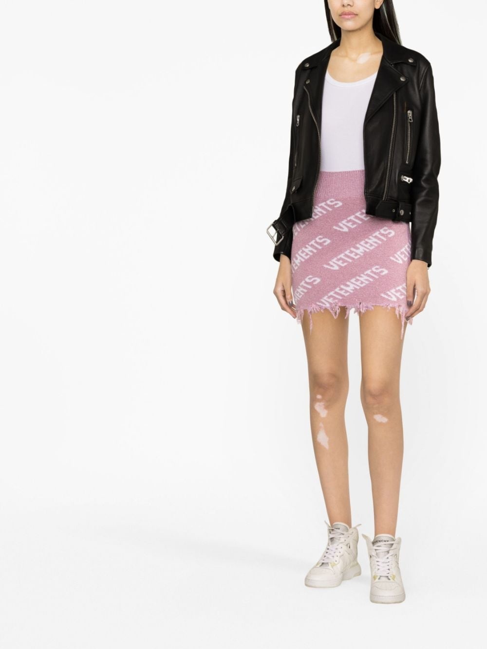 ミニスカート Vetements 'Graffiti Monogram' Skirt VETEMENTS 'graffiti Monogram' Skirt | italist | REVERSIBLE