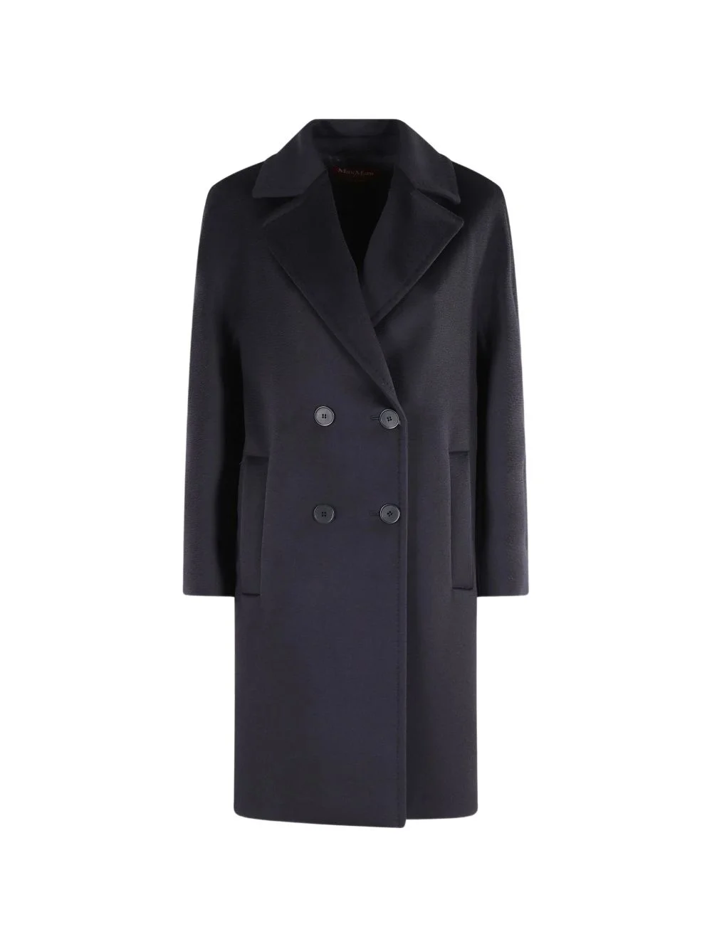 double-breasted coat - 1