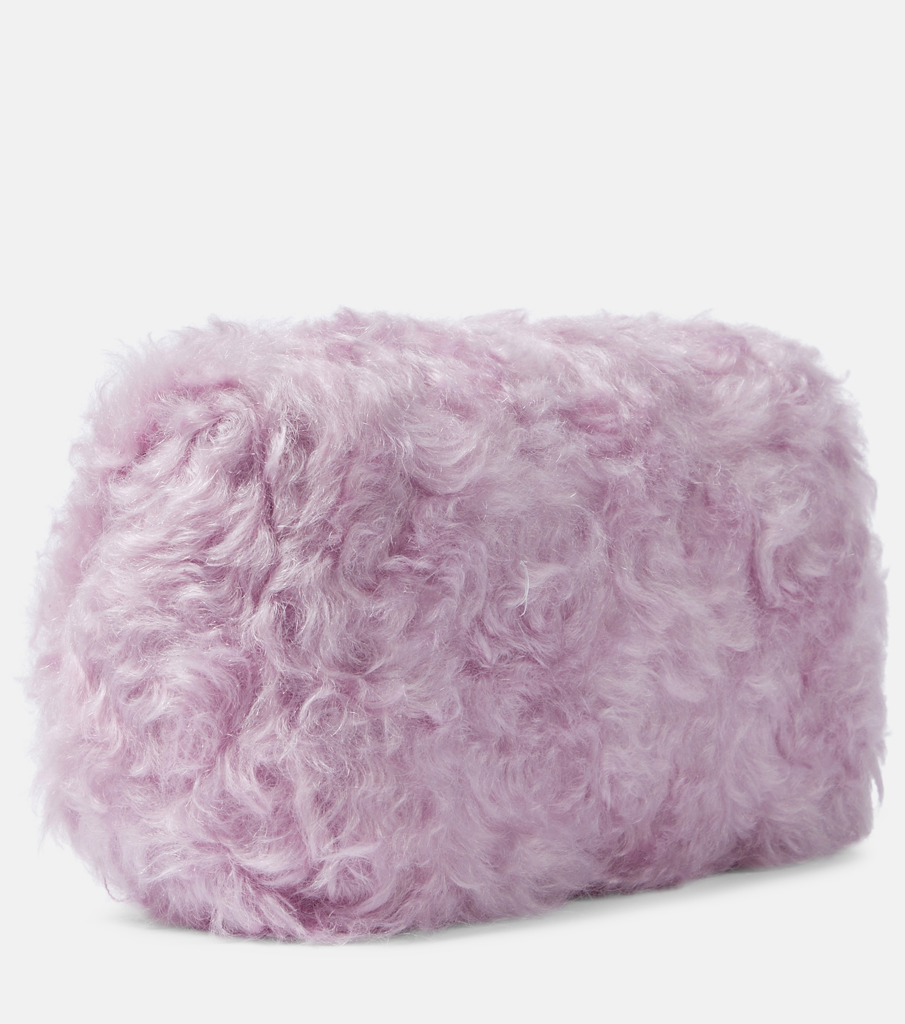 Faux-fur clutch - 4