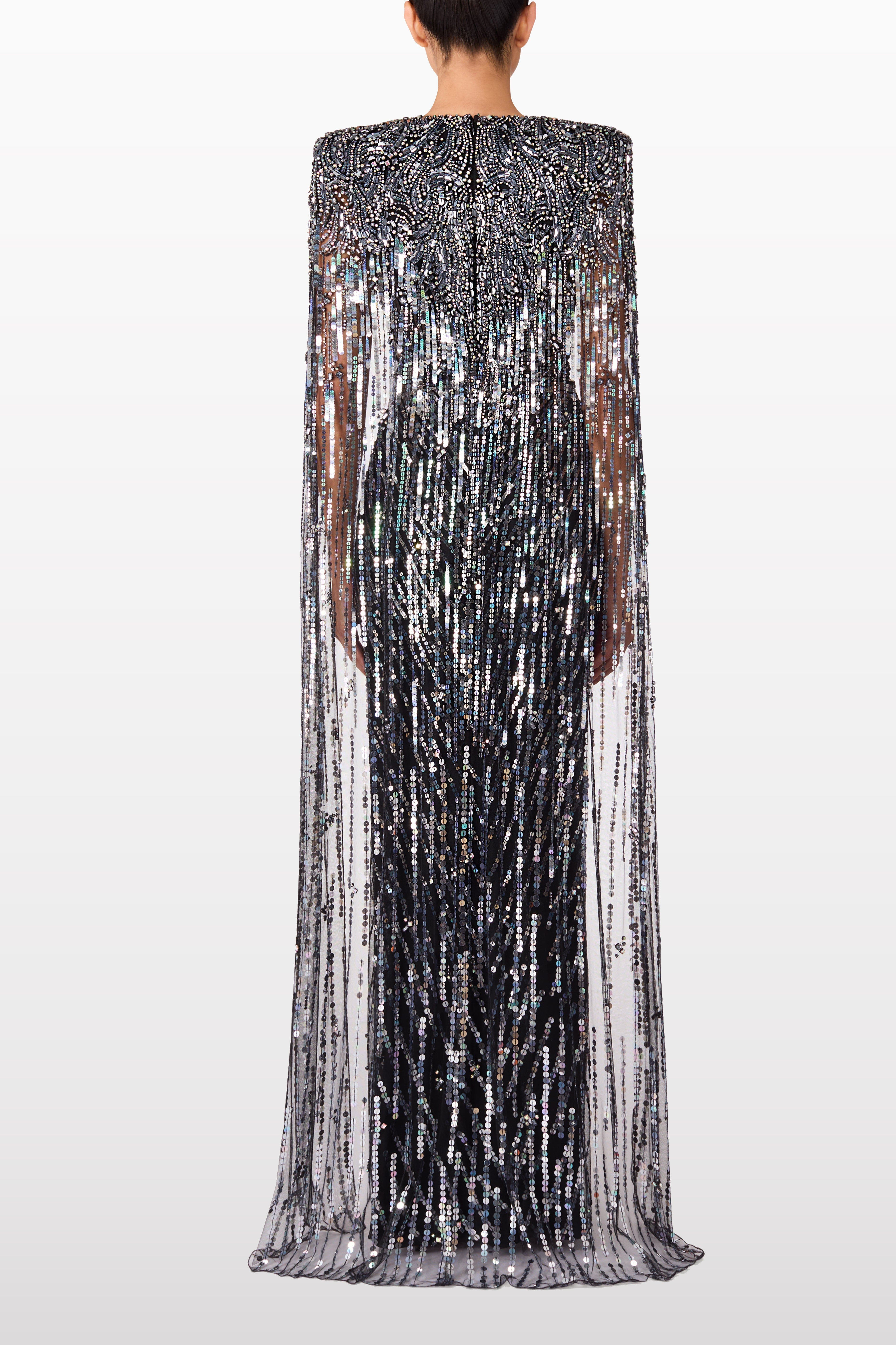 Jenny Packham Gold Rush Gown in Liquorice at Nordstrom - 3