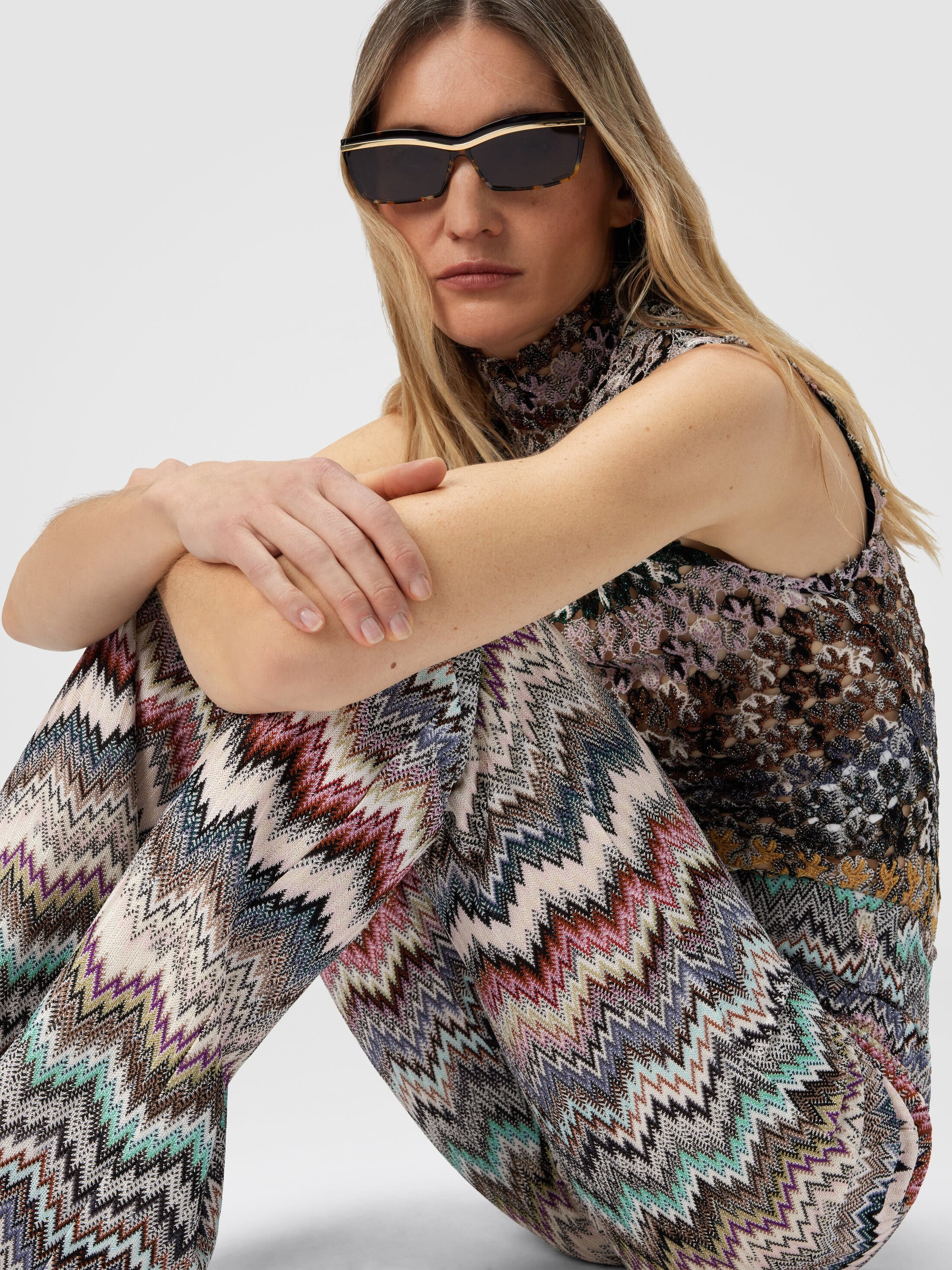 Missoni Flare Pants With Snake Pattern in Multicoloured at Nordstrom - 4