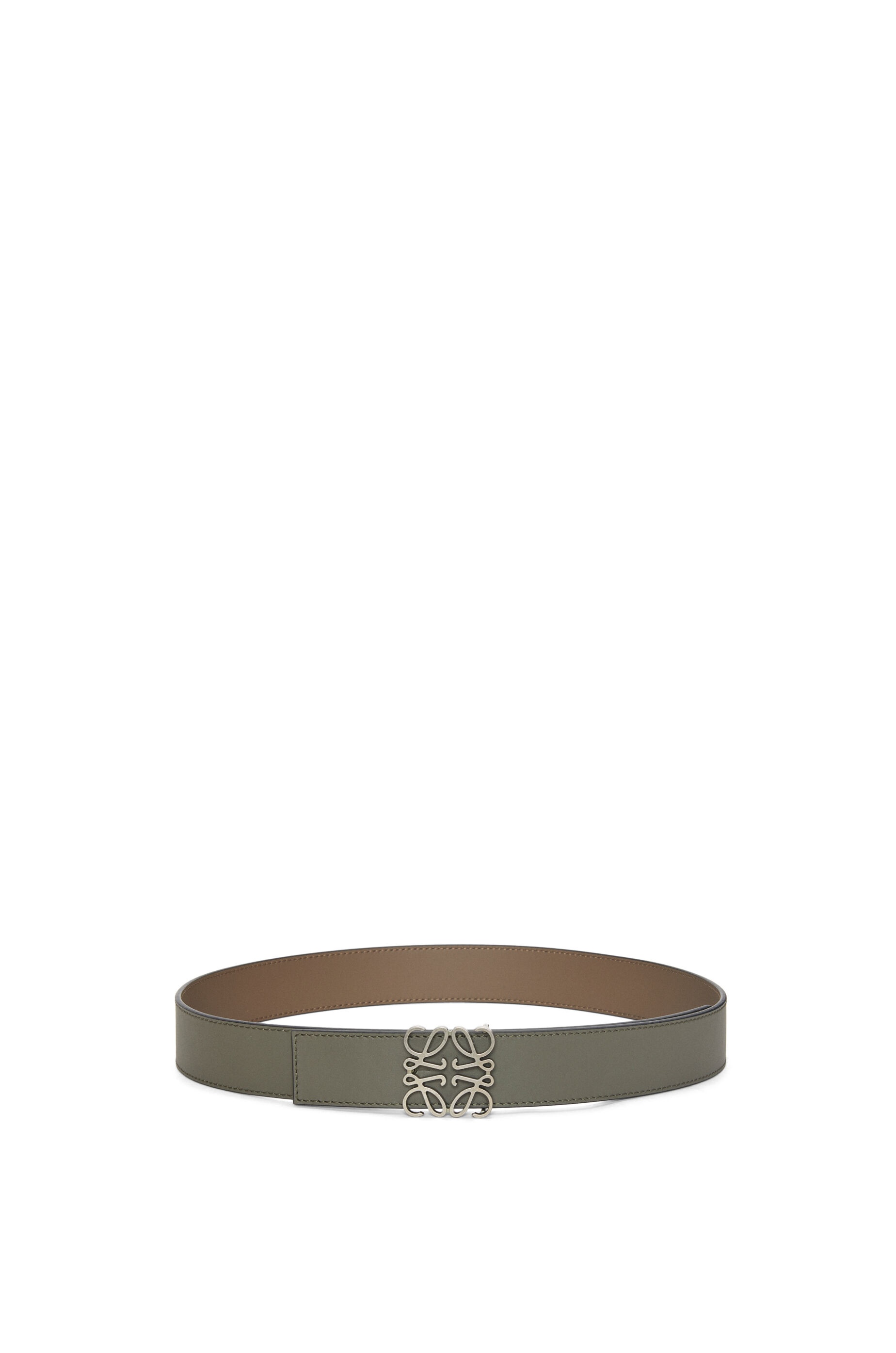 Reversible Anagram belt in smooth calfskin - 1