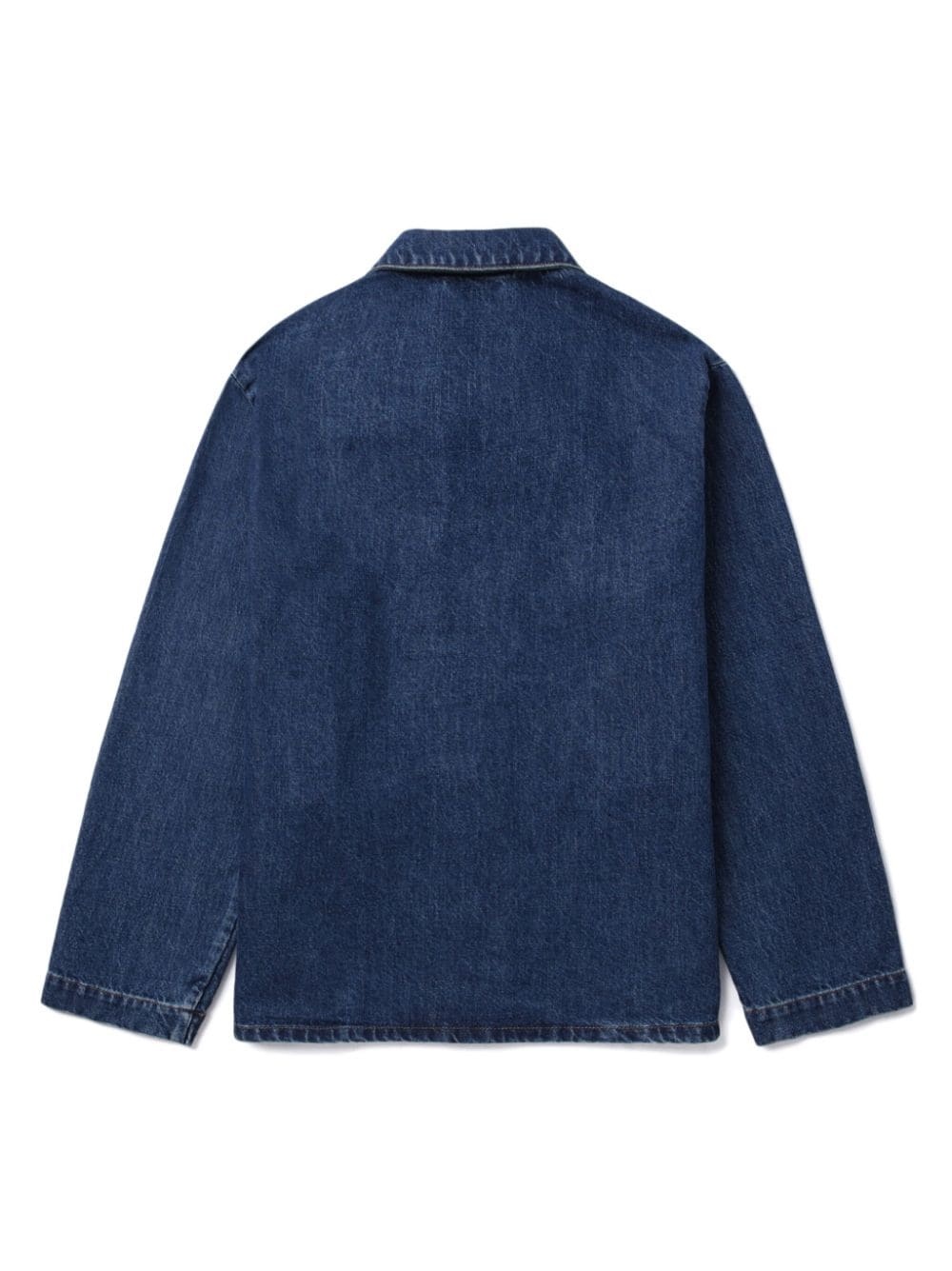 buttoned denim jacket - 6
