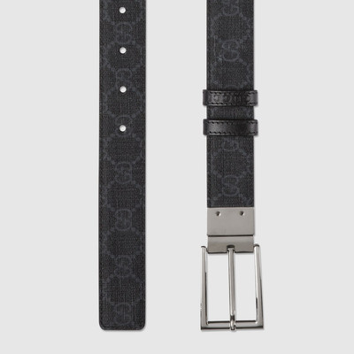 GUCCI Reversible belt with rectangular buckle outlook