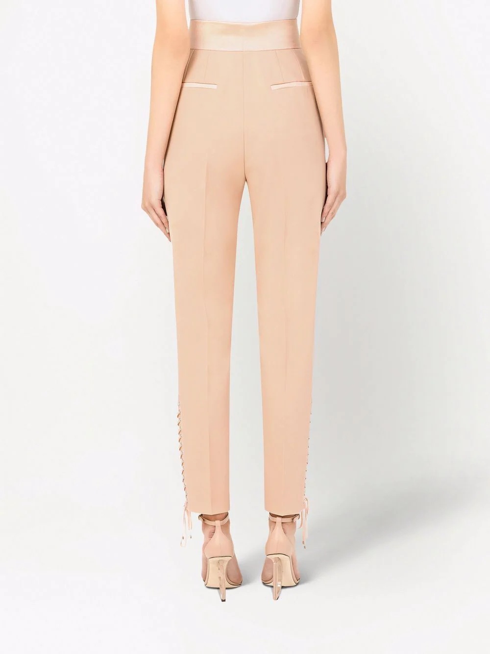 high-waisted trousers - 4