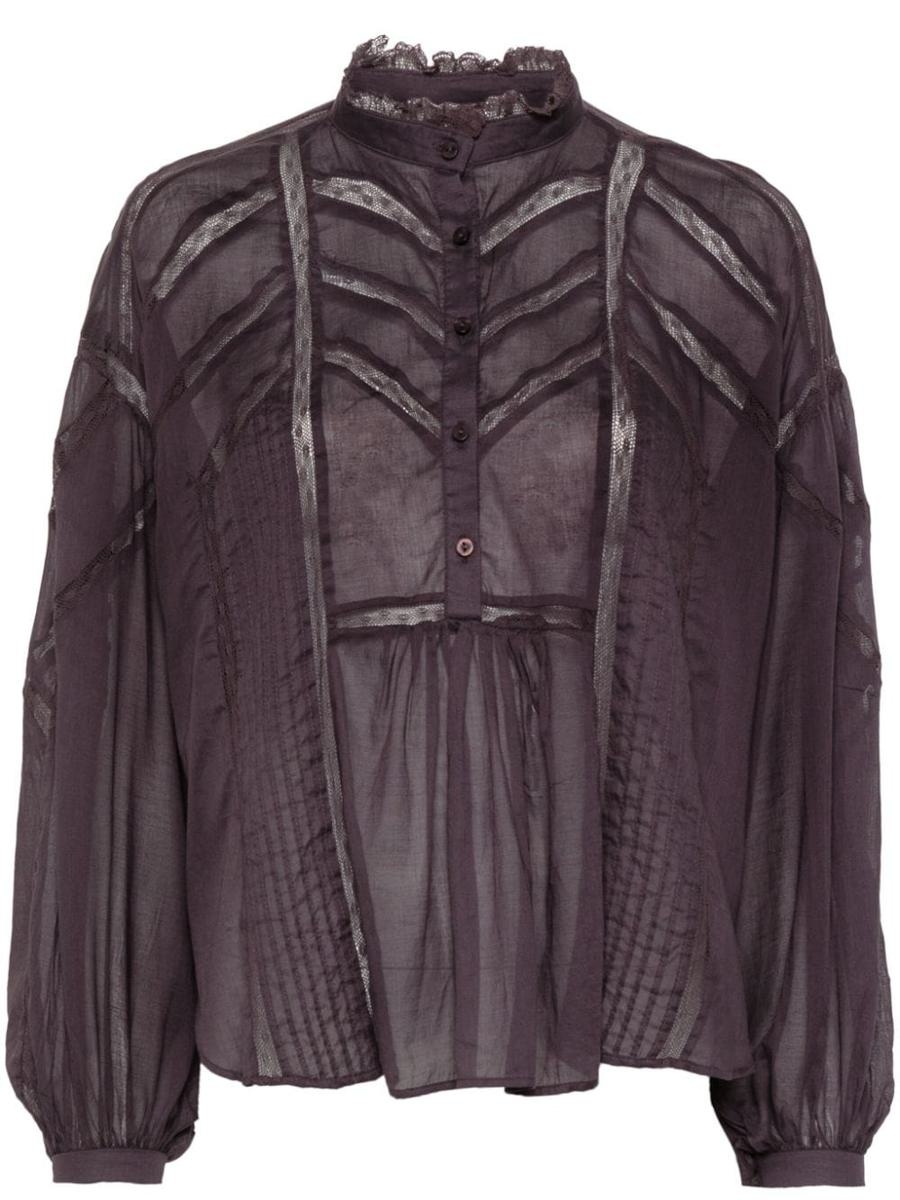 Isabel Marant Étoile Marant Etoile Shirts Purple - 1