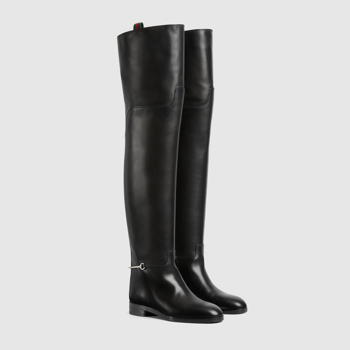 Gucci Slim Horsebit Knee High Boots - 2