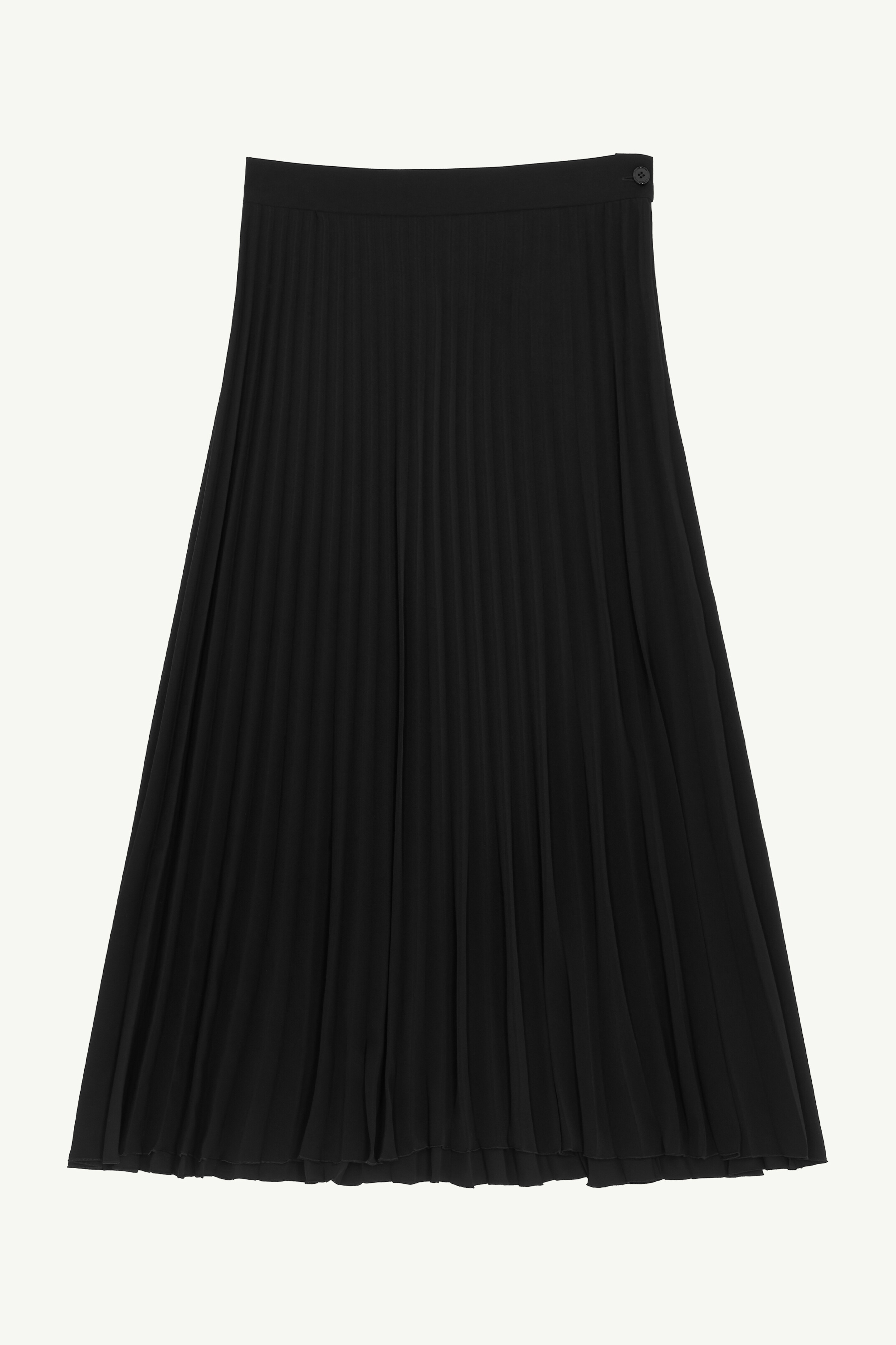 Pleated midi skirt - 1