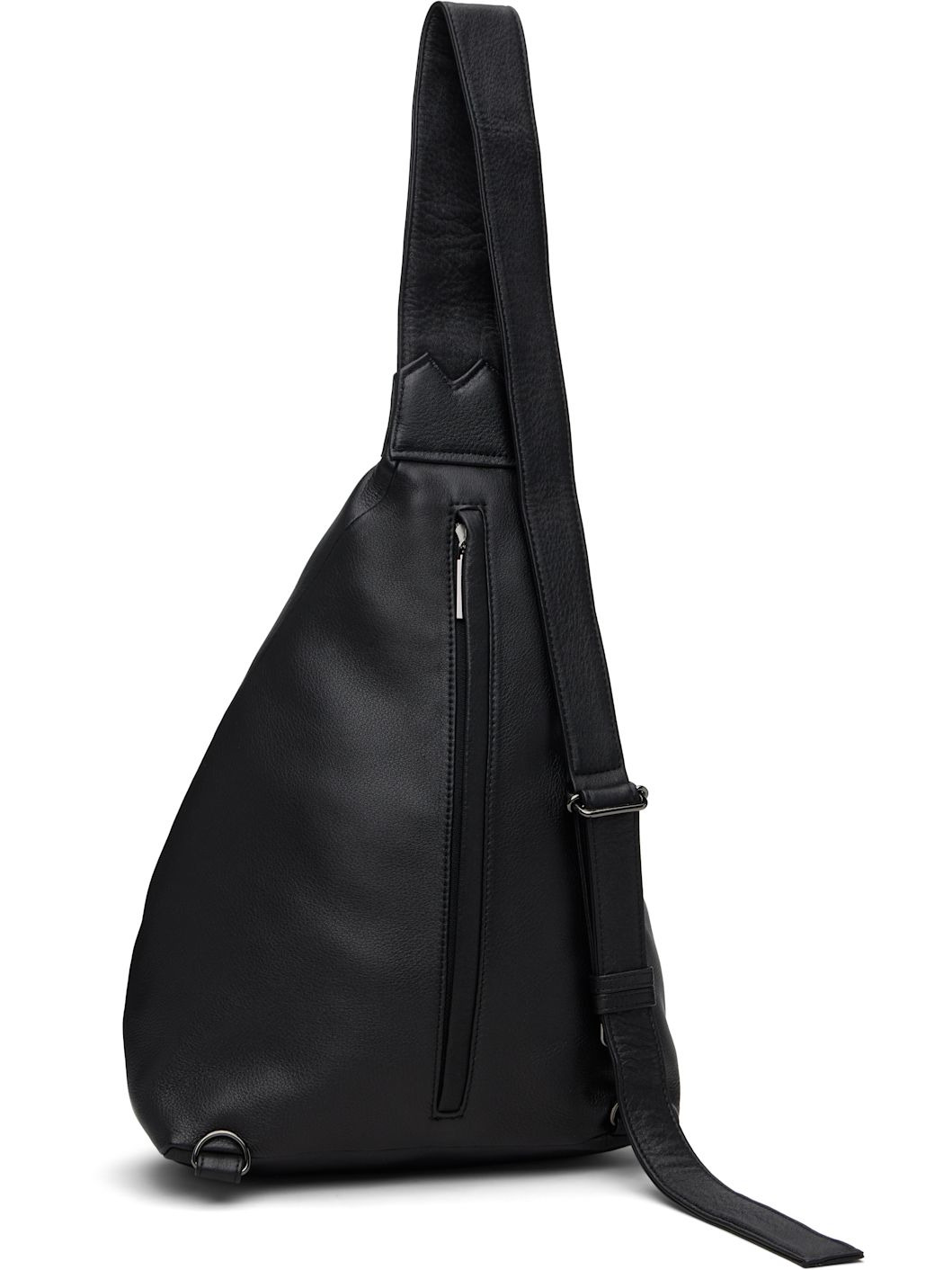 Black Tuck Sling Medium Bag - 3