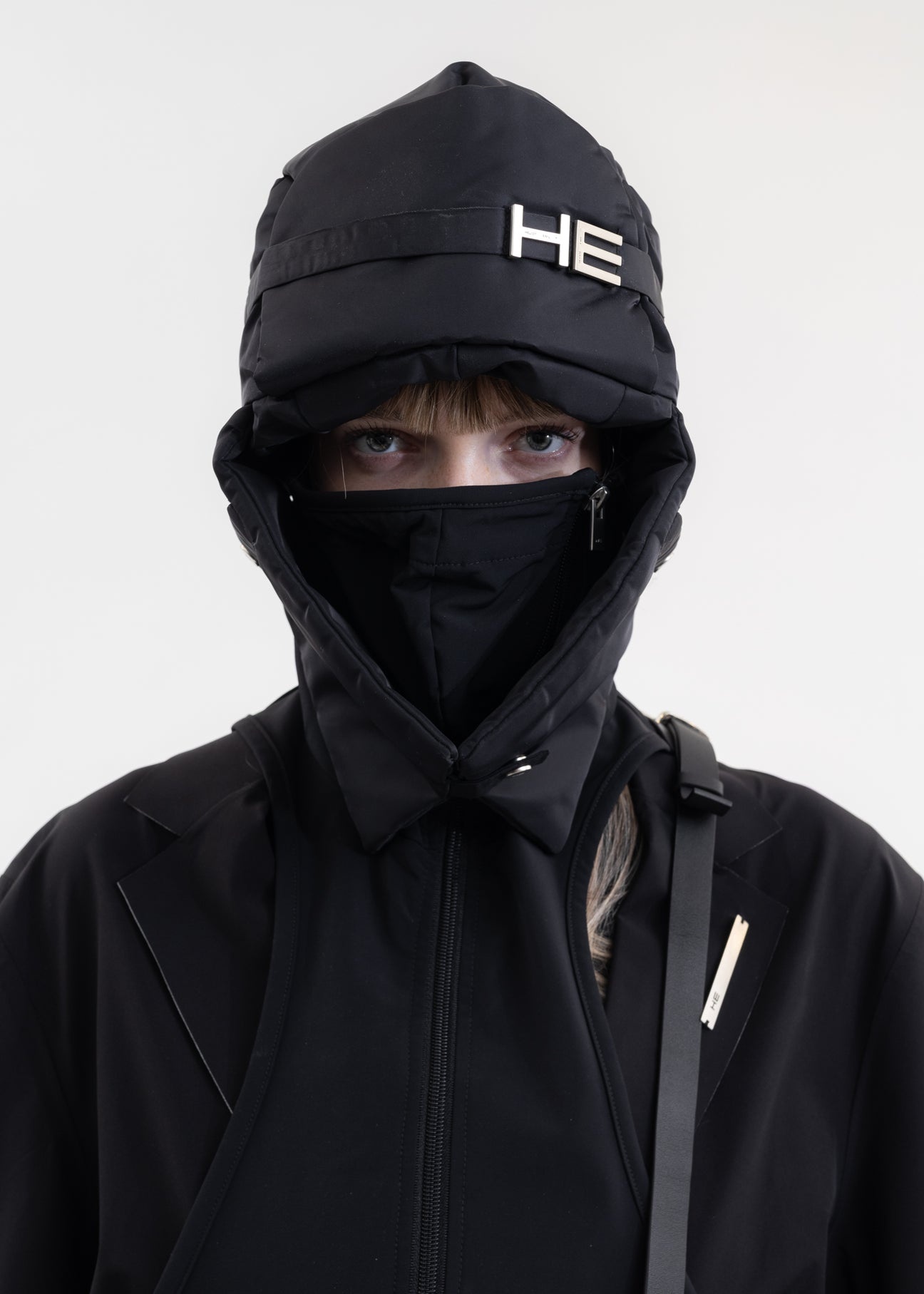 BLACK SURREPTITIOUS TRAPPER HAT - 9