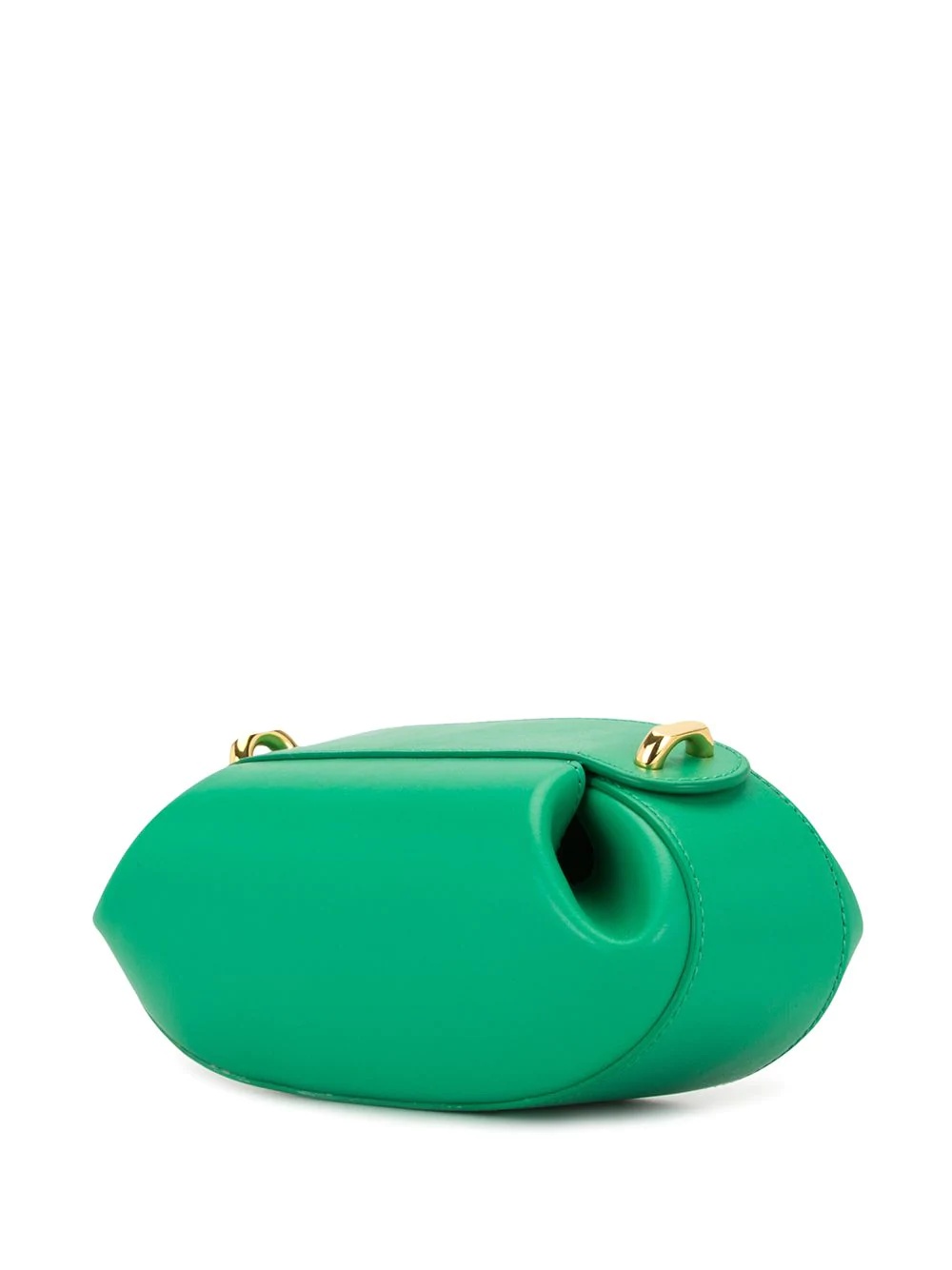 oval leather mini bag - 3