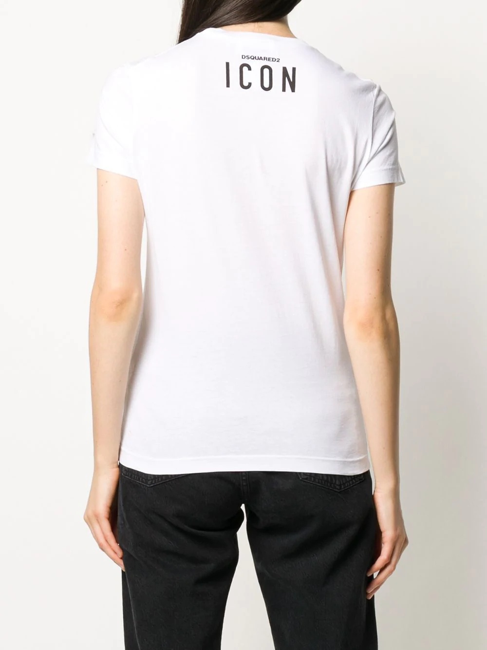 slogan print T-shirt - 4