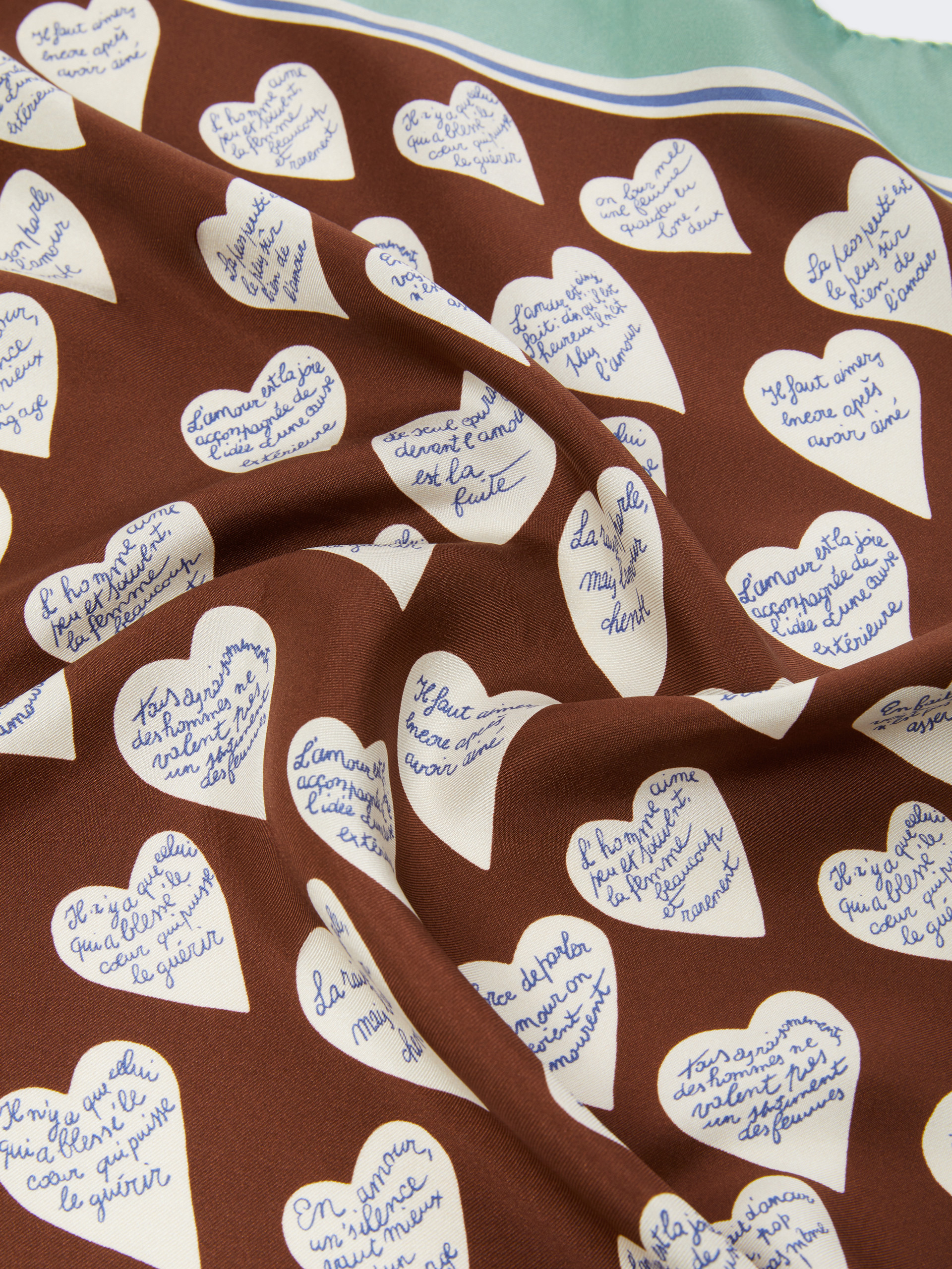 NUMANA Printed silk twill foulard - 3