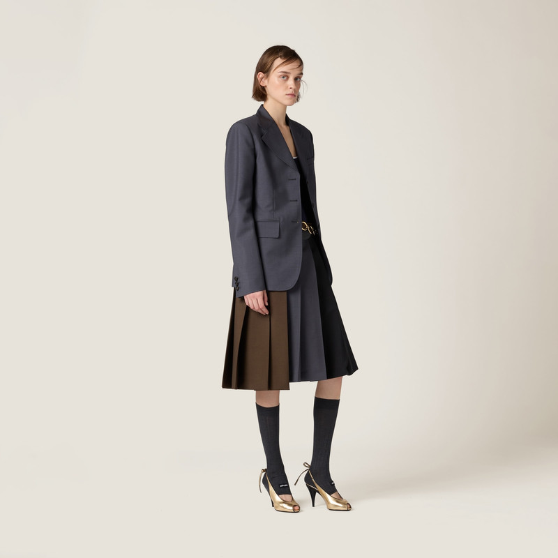 Miu Miu Kid mohair skirt outlook