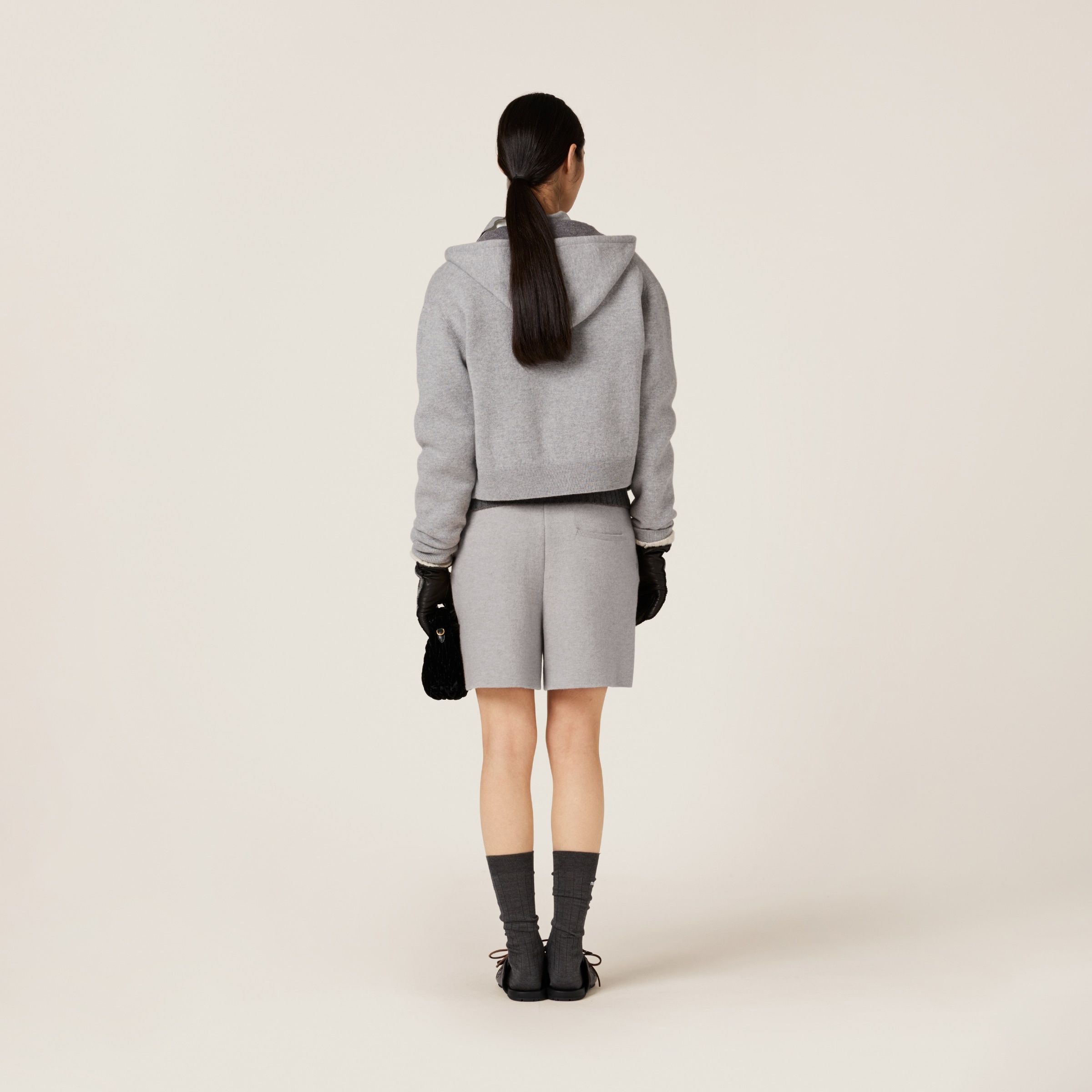 Double cashmere shorts - 3