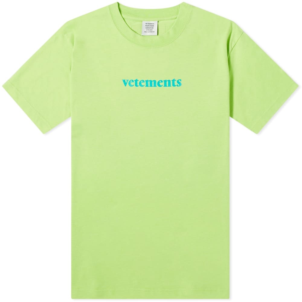 VETEMENTS Logo Tee - 1