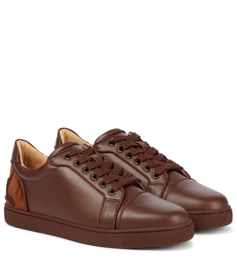 Fun Vieira leather sneakers - 1