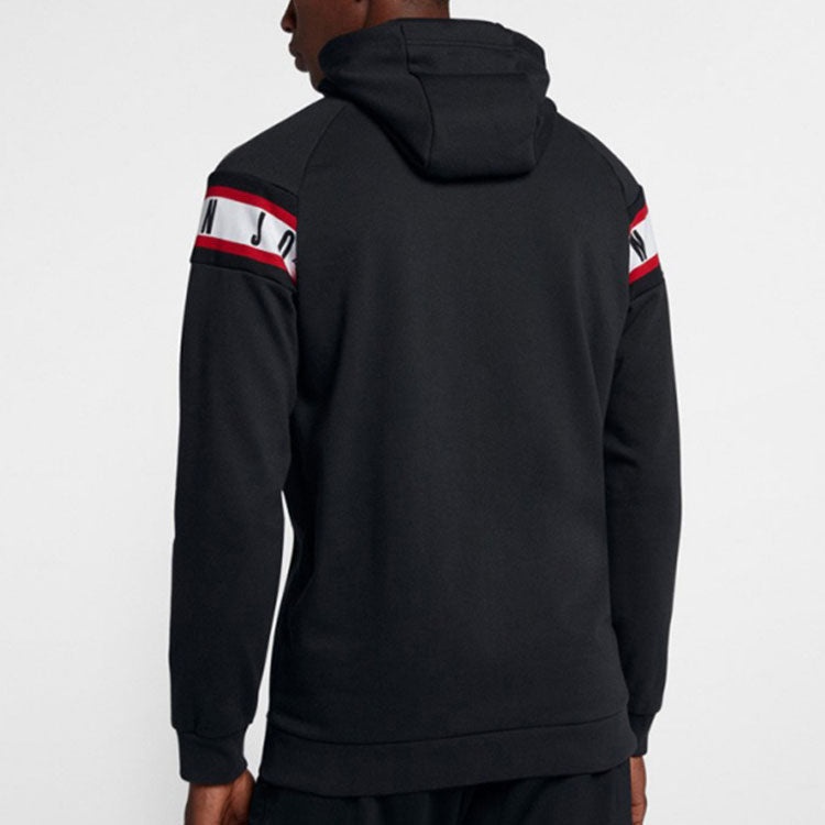 Air Jordan Sports Hooded Jacket Men Black CU2775-010 - 5