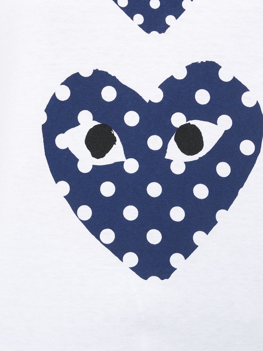 heart-print crew neck T-shirt - 5