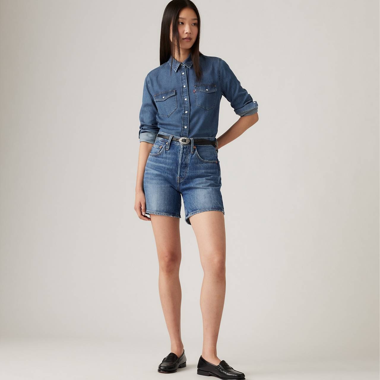 501® MID THIGH WOMEN'S SHORTS - 3