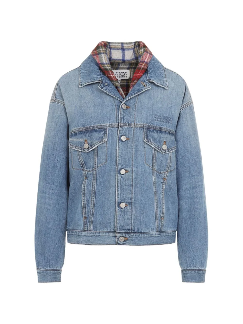 Denim cotton jacket - 1