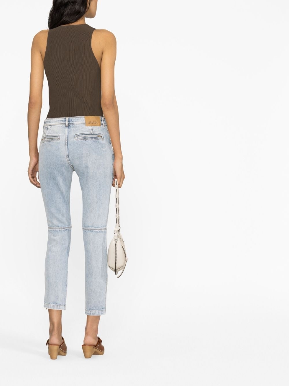 Cenime multi-pocket straight-leg jeans - 3