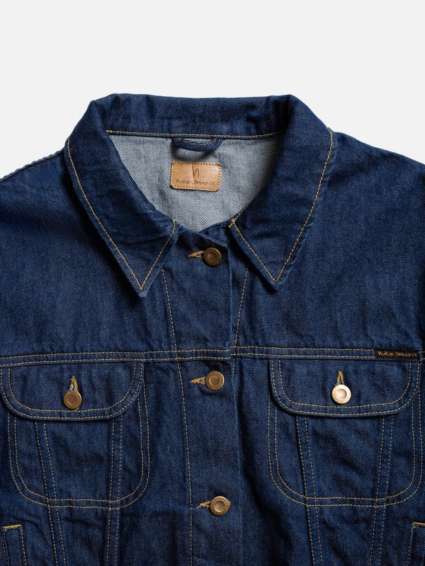 Berit Denim Jacket Classic Blue - 4